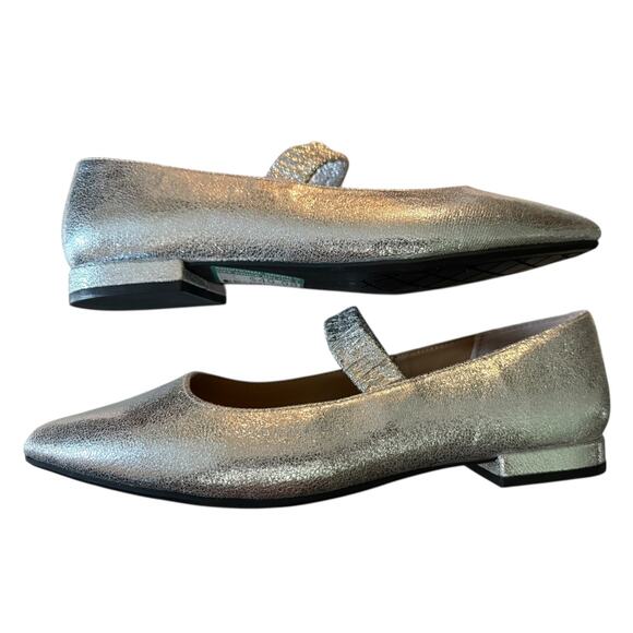 Kelly & Katie Silver Alston Slip On Pointed Toe Shoe Size 9.5 - Picture 7 of 8